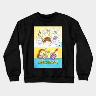 Birthday Wrapping Disaster Crewneck Sweatshirt